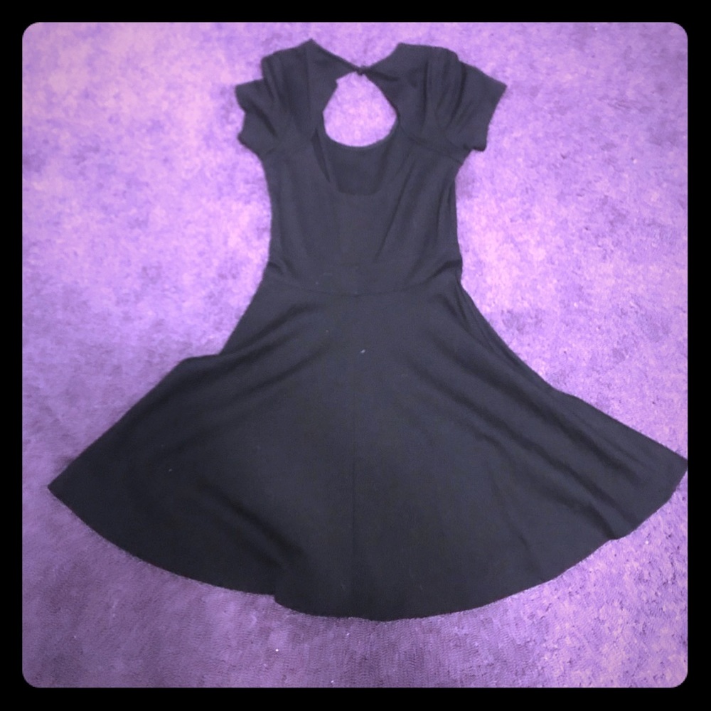 Black A-Line Dress